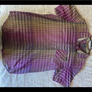 Men’s Oakley Plaid Short Sleeve Button Down